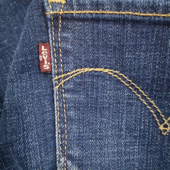 Levi's Bold Curve Silhouette Ladies Classic Rise Straight Size 6/28 Jeans - Picture 7 of 13